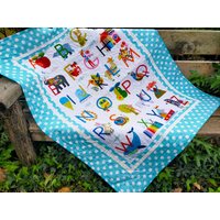 Baby Boy Quilt, Abc Personalisierte Option Baby Boy Quilt, Abc Personalisierte Option von bellazahn