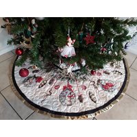 Wald-Weihnachtsbaum-Rock, Personalisierte Option, Gold Wald-Weihnachtsbaum-Rock, Personalisierte Option, Gold von bellazahn