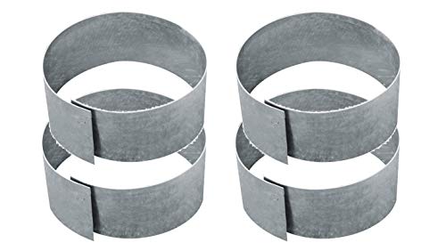 4-er Set Rasenkante Kreis Ø 30 cm H. 13 cm 10098 von bellissa