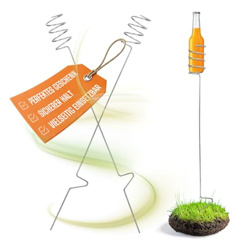 bellissa 2er Set Bierflaschen-Halter – innovativer Getränkehalter Ständer - Halterung für die Bier-Flasche bellissa 2er Set Bierflaschen-Halter – innovativer Getränkehalter Ständer - Halterung für die Bier-Flasche von bellissa