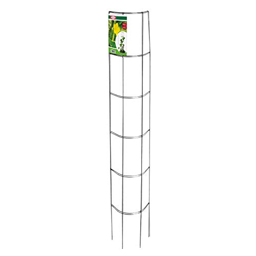 bellissa – Gurken-Rankhilfe aus Stahl 3er Set 120cm verzinkt – Gurkenturm Rankgitter für Tomaten, Gurken etc. – Stabile Pflanzenstütze für Garten, Hochbeet & Töpfe – Wetterfest & wiederverwendbar von bellissa