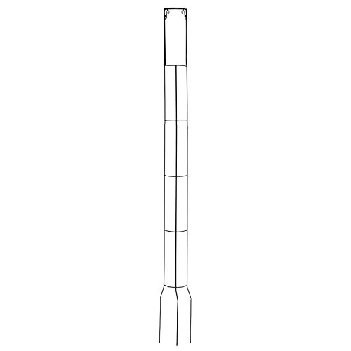 bellissa 3 Stück Tomatenturm - Tomatensäule - Rankhilfe für Tomaten und Gurken - Stütze zum Pflanzen von Gemüse - Ø 9 cm, Höhe 160 cm von bellissa