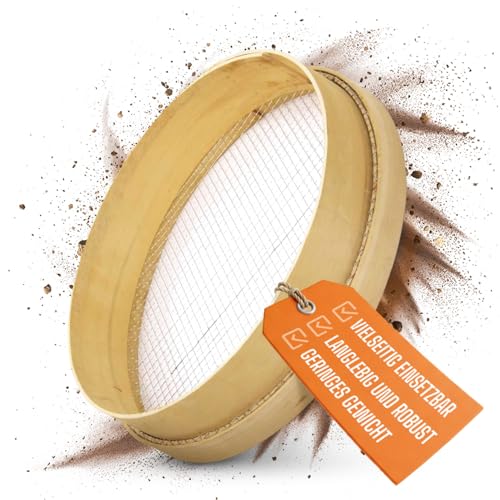 bellissa Holz-Gartensieb rund – Handsieb/Rüttelsieb - als Erdsieb, Kompost-sieb oder Humussieb verwendbar bellissa Holz-Gartensieb rund – Handsieb/Rüttelsieb - als Erdsieb, Kompost-sieb oder Humussieb verwendbar von bellissa
