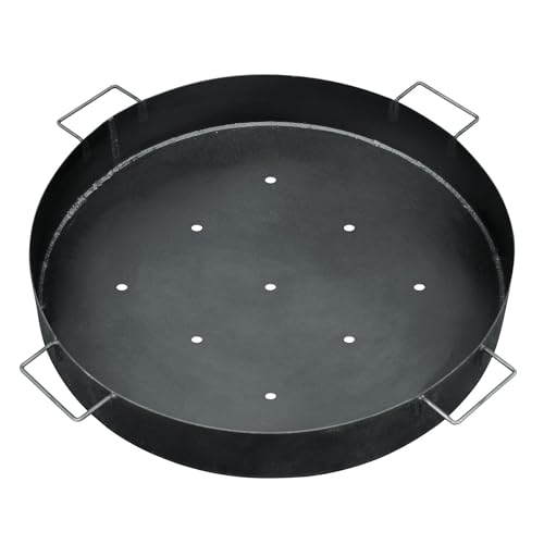 bellissa – Kohlenschale für Gabionen-Feuerstellen & Schwenkgrills 65x10cm – Robuste Feuerschale aus emailliertem Stahlblech - Grillschale perfekt für Holzkohle & Holz – Hitzebeständig & wetterfest von bellissa