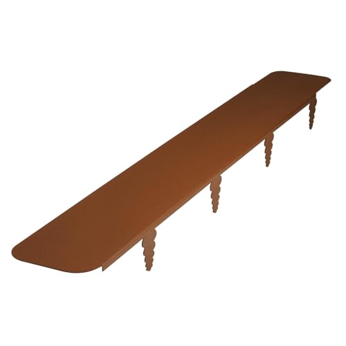 bellissa - Mähkante für Mähroboter aus Cortenstahl 80,1x12cm, 10 Stück - Gesamtnutzlänge ca. 7,7m - Befahrbare Rasenkante einfach zu verlegen – Plastikfreie Beetbegrenzung für Garten, Rasen & Beet bellissa - Mähkante für Mähroboter aus Cortenstahl 80,1x12cm, 10 Stück - Gesamtnutzlänge ca. 7,7m - Befahrbare Rasenkante einfach zu verlegen – Plastikfreie Beetbegrenzung für Garten, Rasen & Beet von bellissa