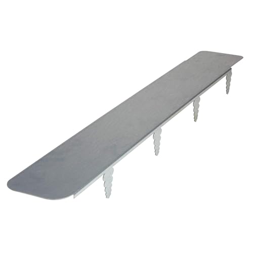 bellissa - Mähkante für Mähroboter aus Zinkstahl 80,1x12cm - 2 Stück - Gesamtnutzlänge ca. 1,54 m - Befahrbare Rasenkante einfach zu verlegen – Plastikfreie Beetbegrenzung für Garten, Rasen & Beet bellissa - Mähkante für Mähroboter aus Zinkstahl 80,1x12cm - 2 Stück - Gesamtnutzlänge ca. 1,54 m - Befahrbare Rasenkante einfach zu verlegen – Plastikfreie Beetbegrenzung für Garten, Rasen & Beet von bellissa