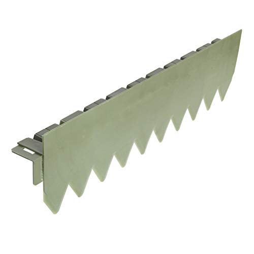 bellissa Rasenkante Comfort - mit Rand - Kunststoff in Grün - 7113 - Flexibel, radiusfrei formbar und befahrbar - 50 x 5 x 14 cm, Nutzlänge 10 m bellissa Rasenkante Comfort - mit Rand - Kunststoff in Grün - 7113 - Flexibel, radiusfrei formbar und befahrbar - 50 x 5 x 14 cm, Nutzlänge 10 m von bellissa