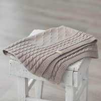 Baby Decke Aus Merino Wolle Zopfmuster Neugeborene Baby Decke Aus Merino Wolle Zopfmuster Neugeborene von belovedLT