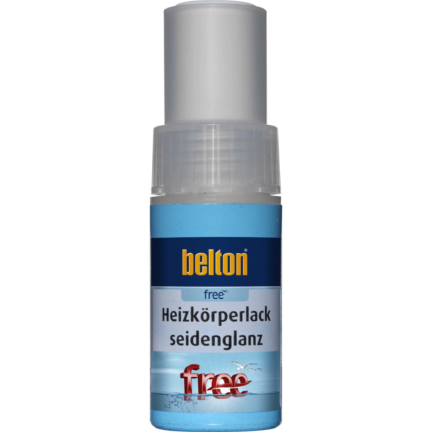 Belton Free AQUAradiator Heizkörper Lackstift Weiß seidenglänzend 9 ml von belton