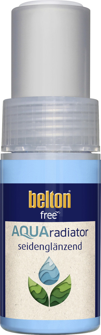 Belton free Heizkörperlackstift 9 ml verkehrsweiß seidenglänzend von belton