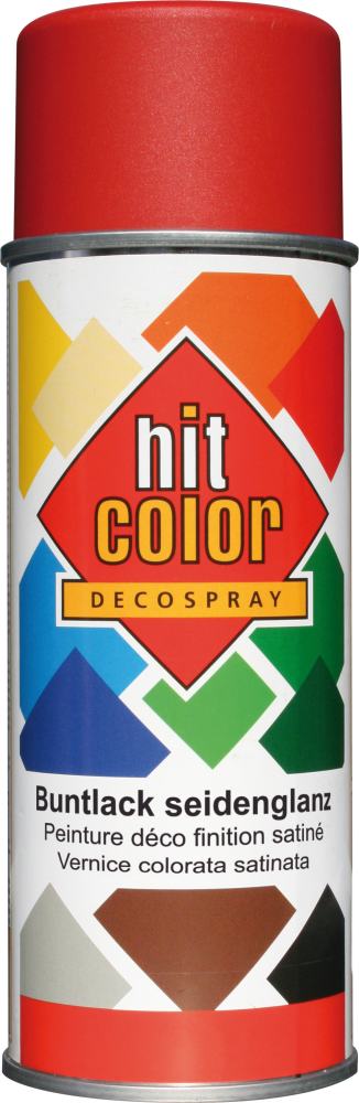 Belton Hitcolor Lackspray 400 ml feuerrot seidenglanz von belton