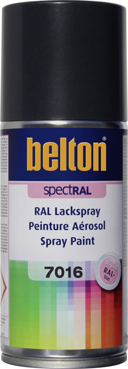 Belton Spectral Lackspray 150 ml anthrazit seidenglänznd von belton