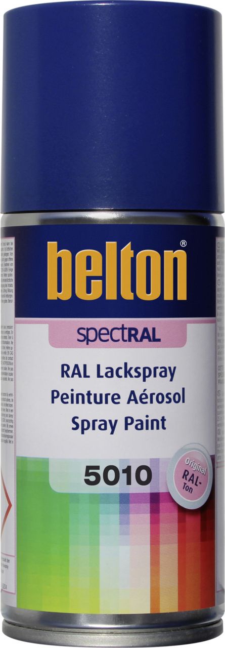 Belton Spectral Lackspray 150 ml enzianblau seidenglänznd von belton