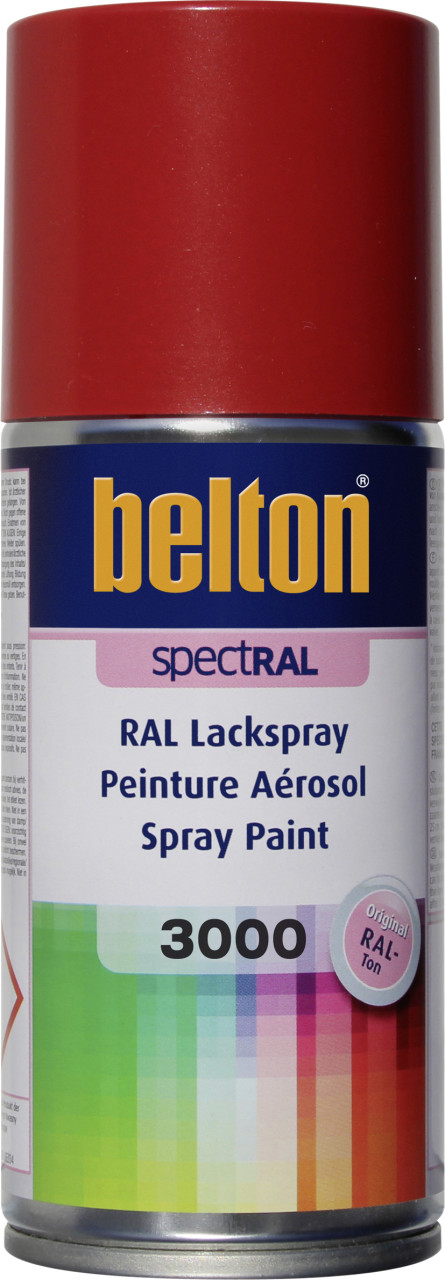 Belton Spectral Lackspray 150 ml feuerrot seidenglänznd von belton