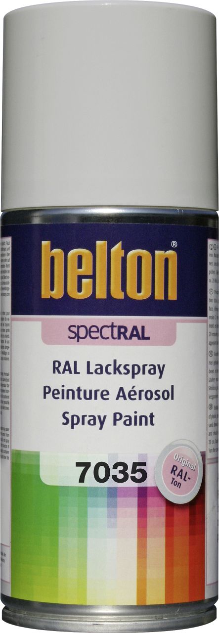 Belton Spectral Lackspray 150 ml lichtgrau hochglänzend von belton