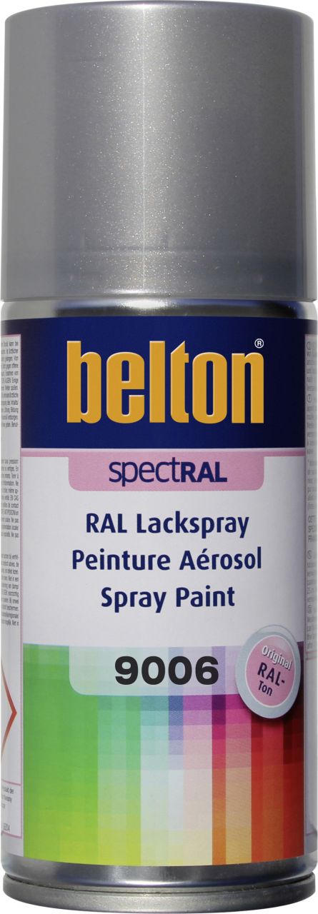 Belton Spectral Lackspray 150 ml weißaluminium hochglänzend von belton