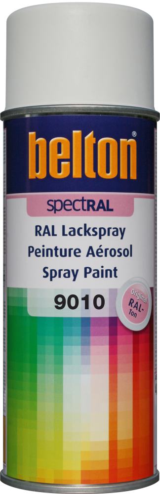 Belton Spectral Lackspray 400 ml reinweiß matt von belton