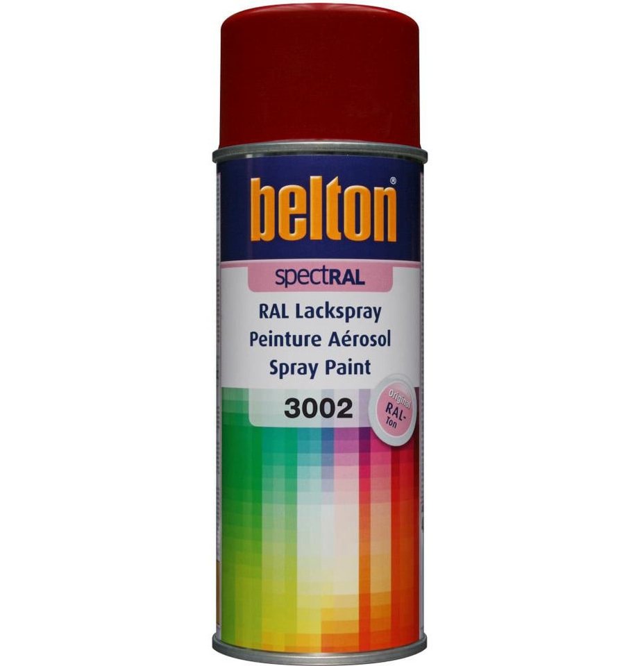 belton Sprühlack Belton Spectral Lackspray 400 ml karminrot von belton