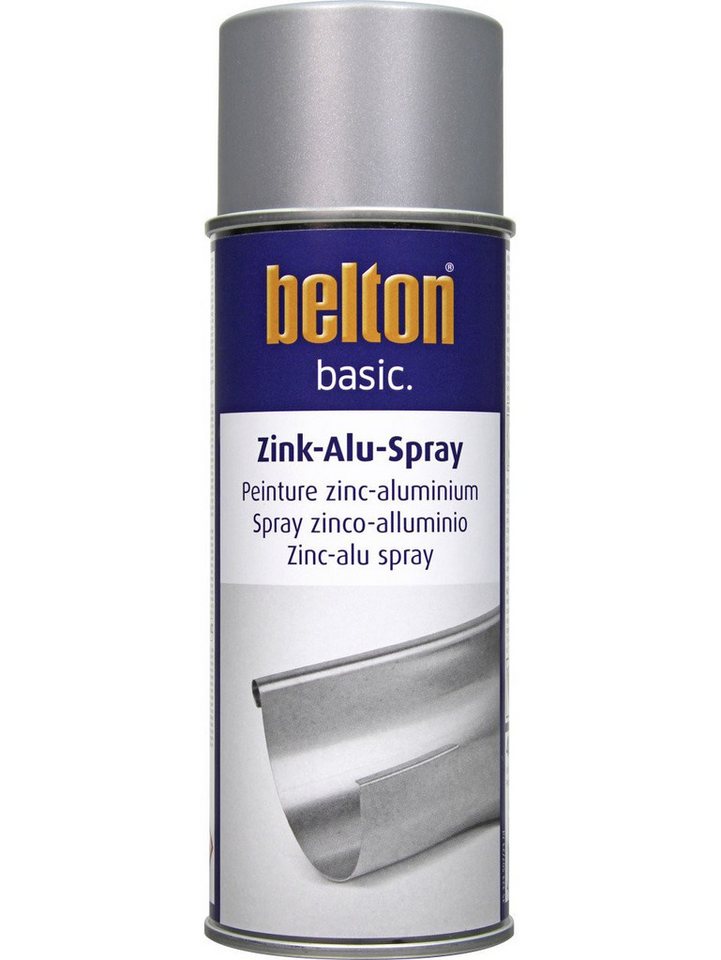 belton Sprühlack Belton basic Zink-Alu-Spray 400 ml silbergrau von belton