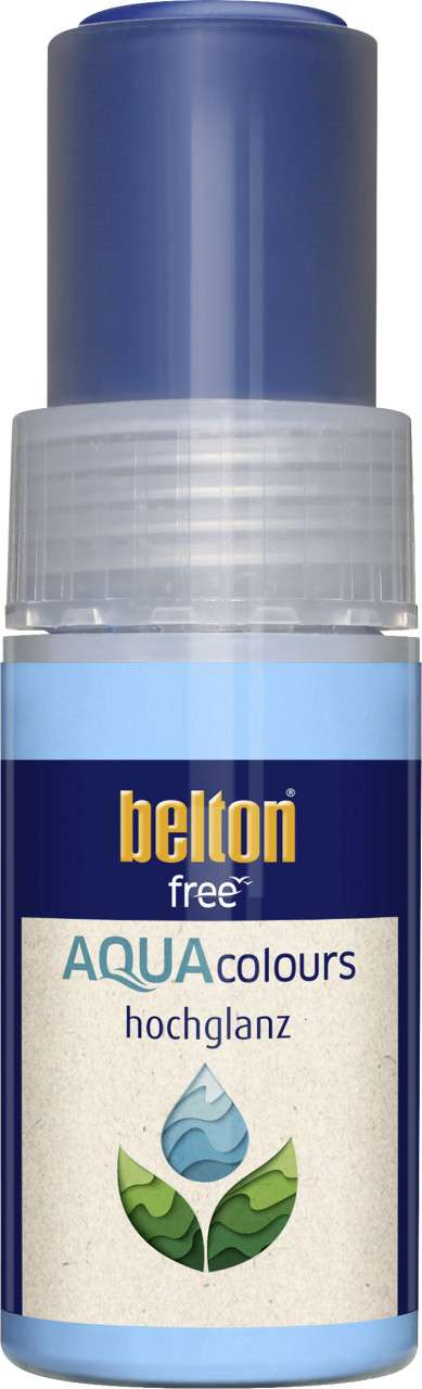 belton free Lackstift 9 ml enzianblau hochglänzend RAL 5010 von belton