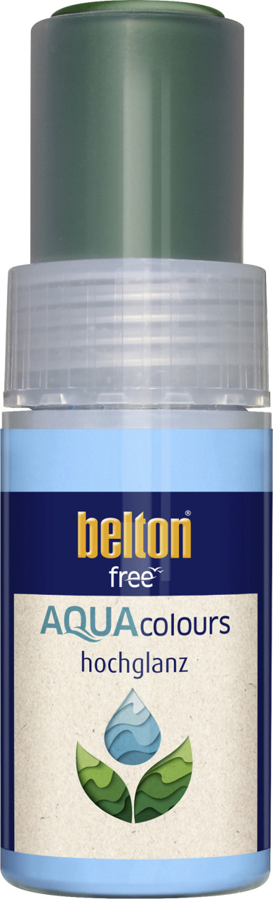 belton free Lackstift 9 ml laubgrün hochglänzend RAL 6002 von belton