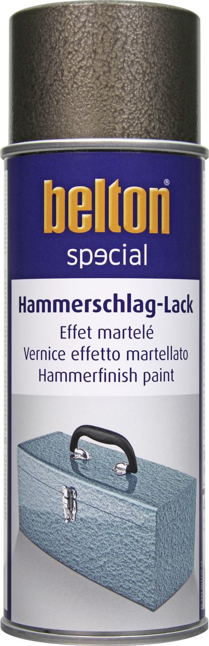 Belton special Hammerschlag-Lackspray 400 ml anthrazit von belton