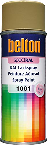 belton spectRAL Lackspray RAL 1001 beige, glänzend, 400 ml - Profi-Qualität von belton