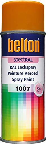 belton spectRAL Lackspray RAL 1007 narzissengelb, glänzend, 400 ml - Profi-Qualität von belton