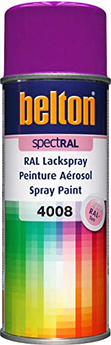 belton spectRAL Lackspray RAL 4008 signalviolett, glänzend, 400 ml - Profi-Qualität von belton