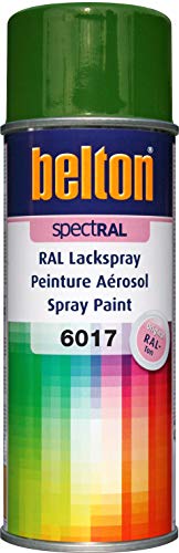 belton spectRAL Lackspray RAL 6017 maigrün, glänzend, 400 ml - Profi-Qualität von belton