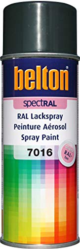 belton spectRAL Lackspray RAL 7016 anthrazitgrau, glänzend, 400 ml - Profi-Qualität von belton