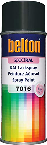 belton spectRAL Lackspray RAL 7016 anthrazitgrau, seidenglänzend, 400 ml - Profi-Qualität von belton