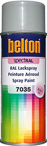 belton spectRAL Lackspray RAL 7035 lichtgrau, glänzend, 400 ml - Profi-Qualität von belton