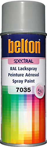 belton spectRAL Lackspray RAL 7035 lichtgrau, seidenglänzend, 400 ml - Profi-Qualität von belton