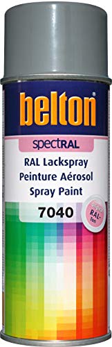 belton spectRAL Lackspray RAL 7040 fenstergrau, glänzend, 400 ml - Profi-Qualität von belton