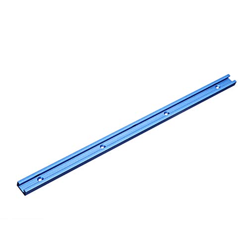 belupai 500 mm Gehrungsschiene Vorrichtung Schlitz T-Schraube Fixture Slot T-Nut Schiene für 19 x 9,5 mm Tischsäge, Frästisch, Holzbearbeitungswerkzeug, T-Schienenklemme von belupai