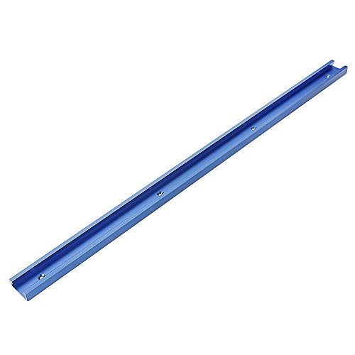 belupai Blue 300-1200mm T-Slot T-Track Miter Track Jig Fixture Slot 30x12.8mm for Table Saw Router Table Woodworking Tool (1000mm) von belupai