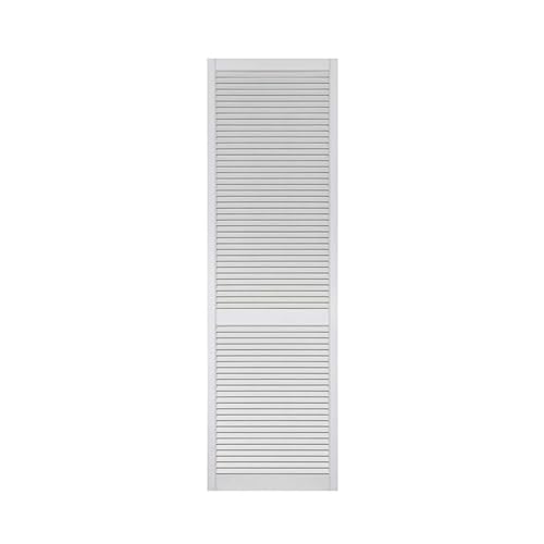 ben+camilla.com offene Lamellentür | Weiß 201,3 x 59,4 cm | Hochwertige Massivholz Lamellentüren | Premium lackiert | Kiefer von ben+camilla.com