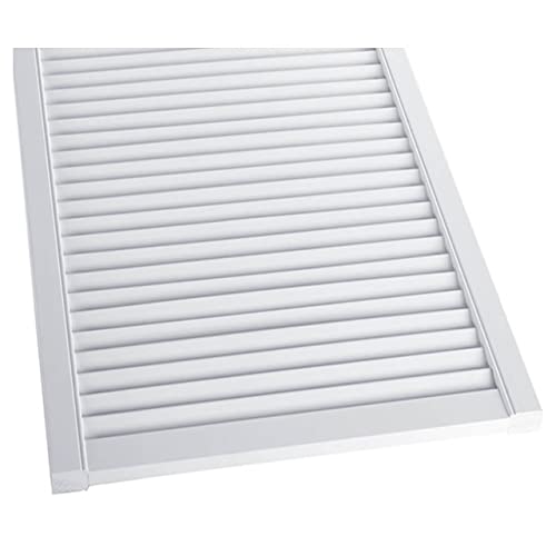 ben+camilla.com Lamellentüren 1406 x 394 x 21 mm weiß seidenmatt mit offenen Lamellen Kiefernholz für Regale, Schränke, Möbel - EINBAUFERTIG grundiert & lackiert ben+camilla.com Lamellentüren 1406 x 394 x 21 mm weiß seidenmatt mit offenen Lamellen Kiefernholz für Regale, Schränke, Möbel - EINBAUFERTIG grundiert & lackiert von ben+camilla.com