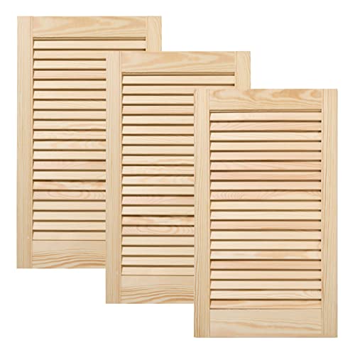 ben+camilla.com Dreier Paket / 3-er Pack Lamellentüren 69,0 x 39,4 cm Holztür Natur mit offenen Lamellen für Regale, Schränke, Möbel | Kiefer Holz unbehandelt ben+camilla.com Dreier Paket / 3-er Pack Lamellentüren 69,0 x 39,4 cm Holztür Natur mit offenen Lamellen für Regale, Schränke, Möbel | Kiefer Holz unbehandelt von ben+camilla.com