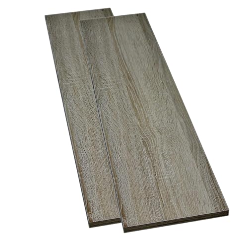 ben+camilla.com Einlegeboden Holz Wandregal | 80 cm x 20 cm lang in Sonoma Eiche – 2er Set | Regalboden Tischplatten Regalbretter Vintage auch für Schränke von ben+camilla.com