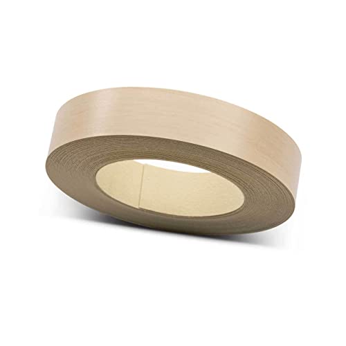 ben+camilla.com Kantenumleimer Ahorn 22 mm x 5 m zum Aufbügeln für Möbelbauplatten und Regalbretter von ben+camilla.com