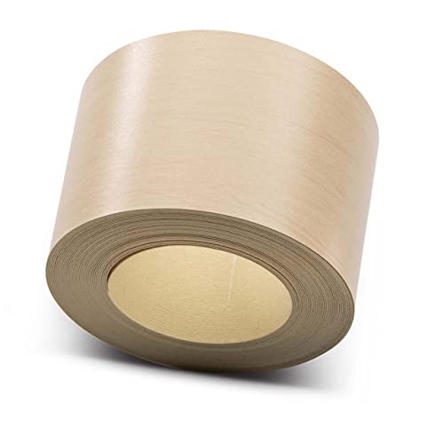 ben+camilla.com Kantenumleimer Ahorn 60 mm x 25 m zum Aufbügeln für Möbelbauplatten und Regalbretter von ben+camilla.com