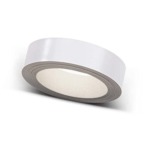 ben+camilla.com Kantenumleimer Glanzweiß 20 mm x 25 m zum Aufbügeln für Möbelbauplatten und Regalbretter von ben+camilla.com