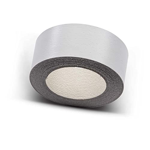 ben+camilla.com Kantenumleimer Lichtgrau 45 mm x 50 m zum Aufbügeln für Möbelbauplatten und Regalbretter von ben+camilla.com