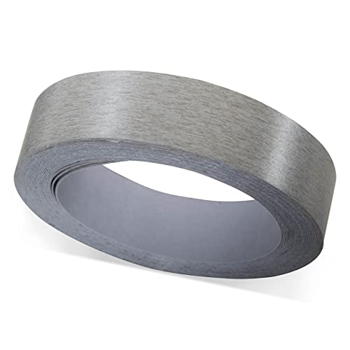 ben+camilla.com Selbstklebender Kantenumleimer | Alu Optik 19 mm x 5 m Rolle (matt glatt) | Kantenschutz zum Überkleben - wie Klebeband OHNE Bügeln | Premium Qualität für professionelle Ergebnisse ben+camilla.com Selbstklebender Kantenumleimer | Alu Optik 19 mm x 5 m Rolle (matt glatt) | Kantenschutz zum Überkleben - wie Klebeband OHNE Bügeln | Premium Qualität für professionelle Ergebnisse von ben+camilla.com