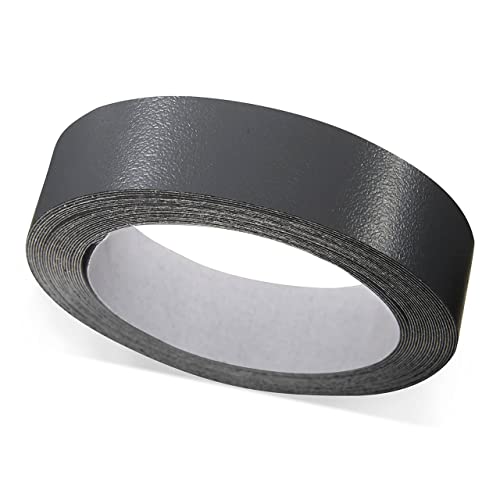 ben+camilla.com Kantenumleimer Selbstklebend | Anthrazit Perl-Struktur 19 mm x 5 m Rolle | Melamin Umleimer Kantenband zum Überkleben wie Klebeband OHNE Bügeln für Möbelbauplatten und Regalbretter von ben+camilla.com