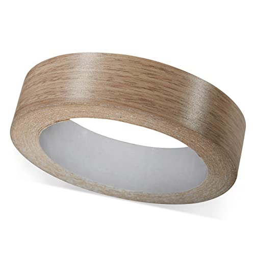 ben+camilla.com Selbstklebender Kantenumleimer | Eiche Astig 19 mm x 5 m Rolle (matt glatt) | Kantenschutz zum Überkleben - wie Klebeband OHNE Bügeln | Premium Qualität für professionelle Ergebnisse von ben+camilla.com
