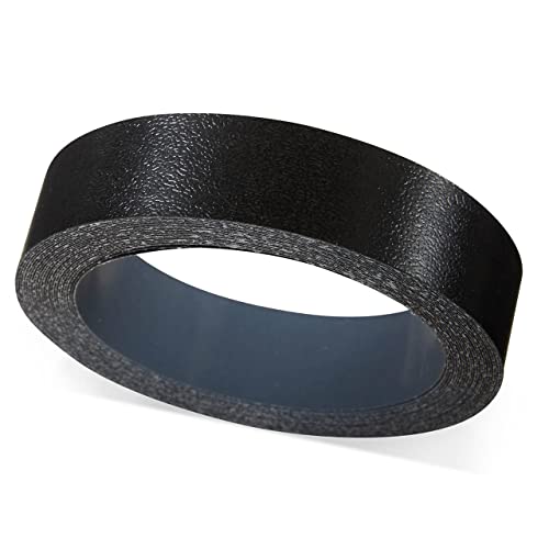 ben+camilla.com Kantenumleimer Selbstklebend | Schwarz Perl-Struktur 19 mm x 5 m Rolle | Melamin Umleimer Kantenband zum Überkleben wie Klebeband OHNE Bügeln für Möbelbauplatten und Regalbretter von ben+camilla.com