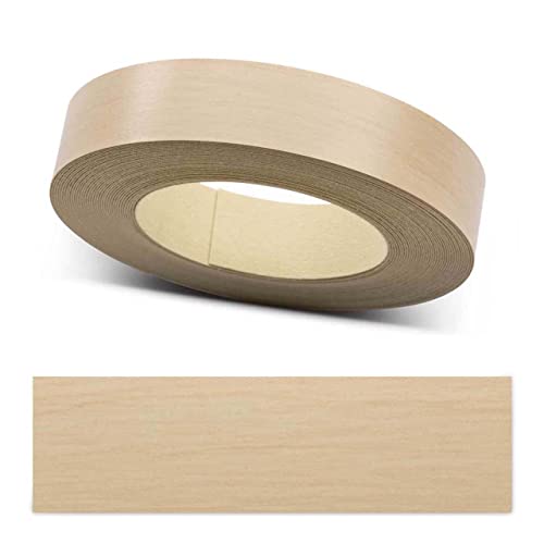ben+camilla.com Kantenumleimer zum Aufbügeln | Ahorn 22 mm x 10 m Rolle (glatt matt) | Premium Qualität für professionelle Ergebnisse | Kantenschutz von ben+camilla.com